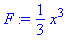(Typesetting:-mprintslash)([F := 1/3*x^3], [1/3*x^3])